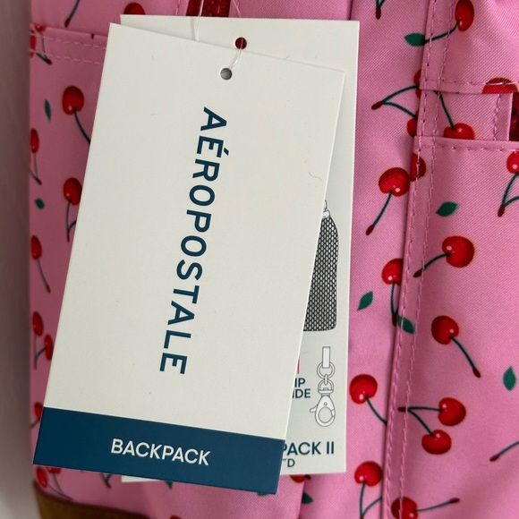 Aeropostale Cherry 🍒 Print BackPack - Picture 5 of 6